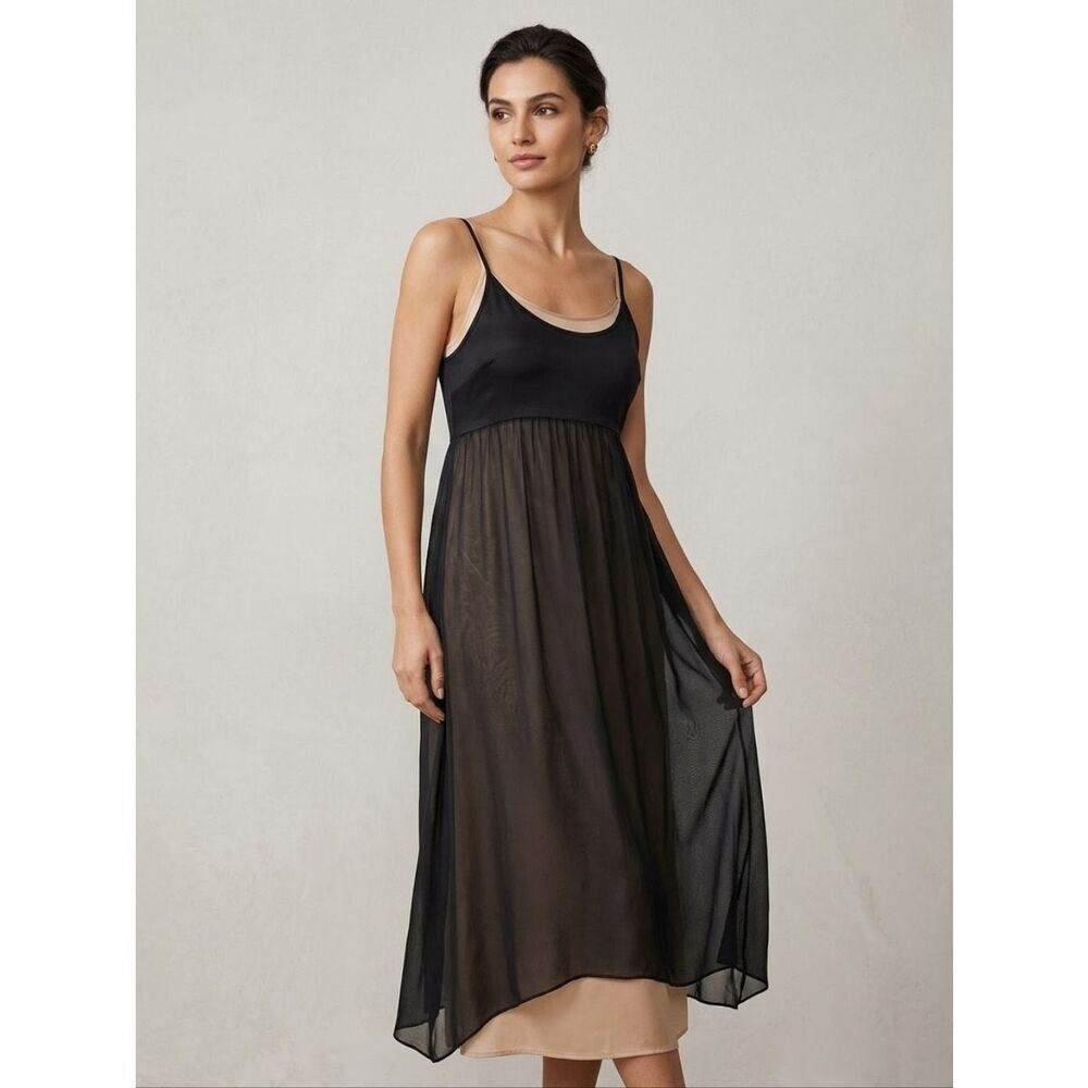 Kristensen DU NORD 100% Silk Empire Waist Dress | Made in Italy Size 2